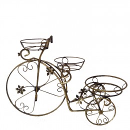 Підставка для квітів великий велосипед на 3 елемента (Код С-033)